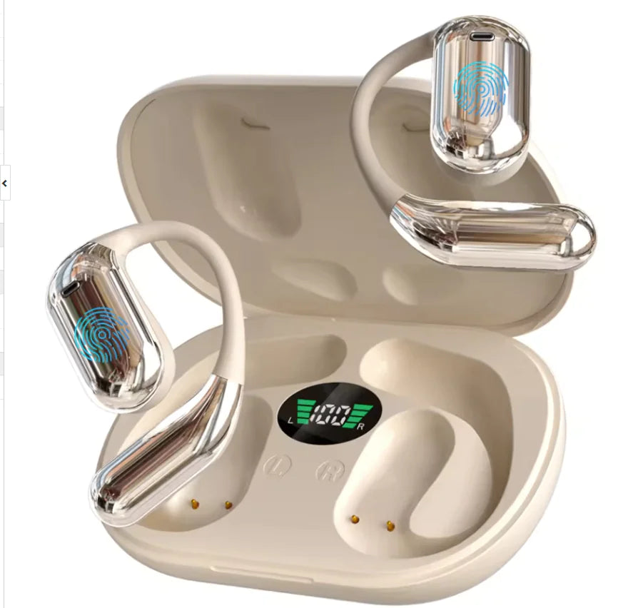 Auriculares Bluetooth con pantalla LED