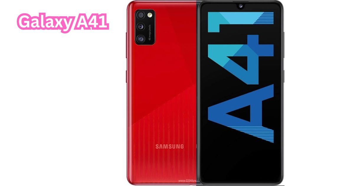 Samsung Ends Software Support for Galaxy Galaxy A41